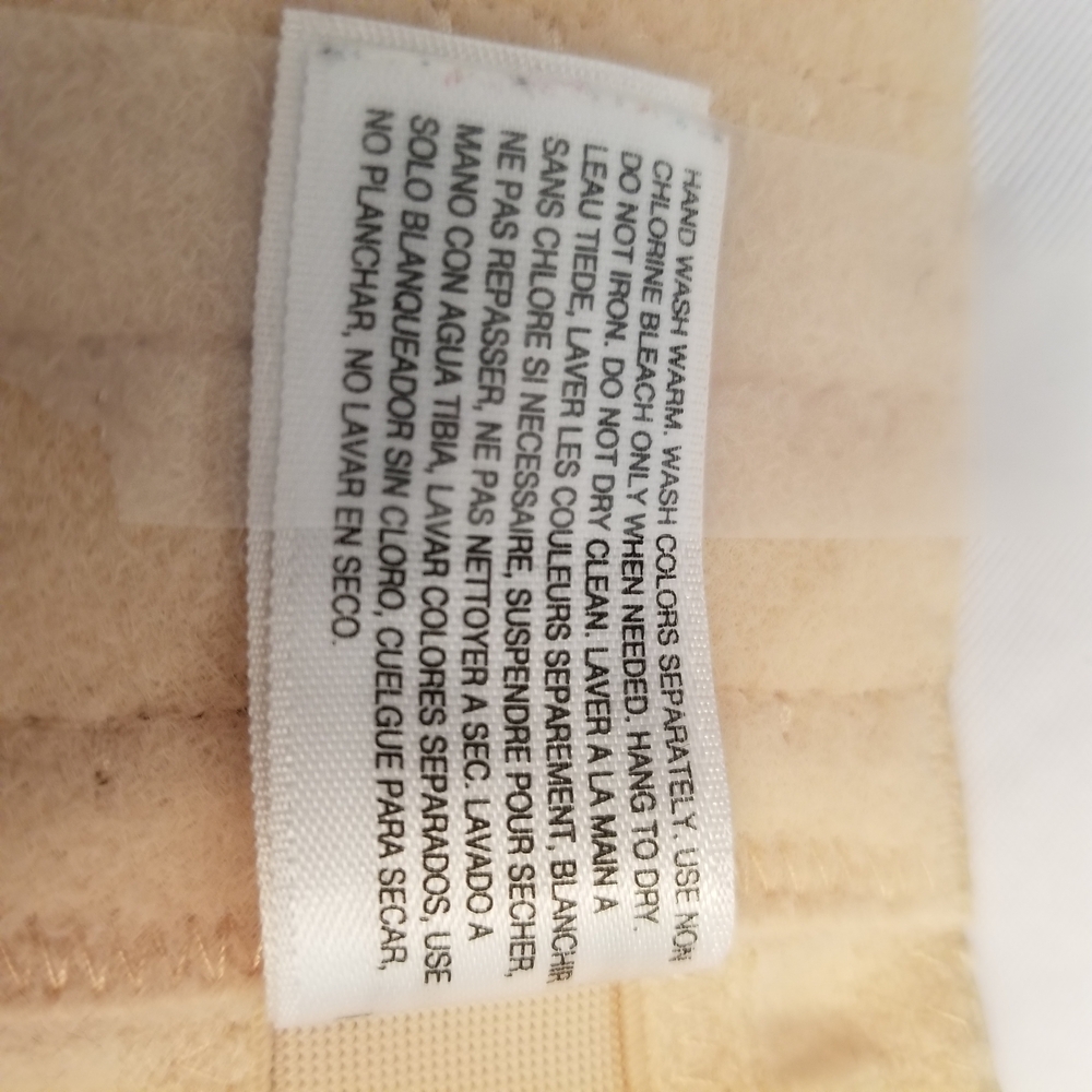 Wacoal Strapless Bra 38C Tan Satin Padded Underwire 854119 - Picture 2 of 8